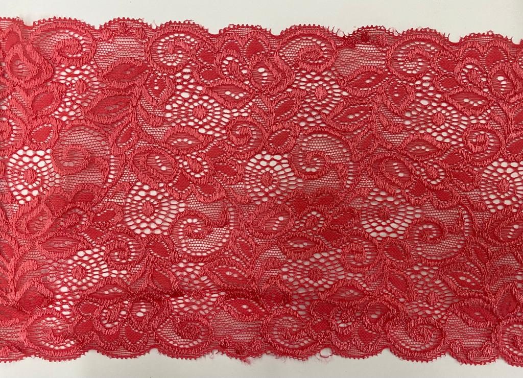 Encaje de Banda Monaco Rojo